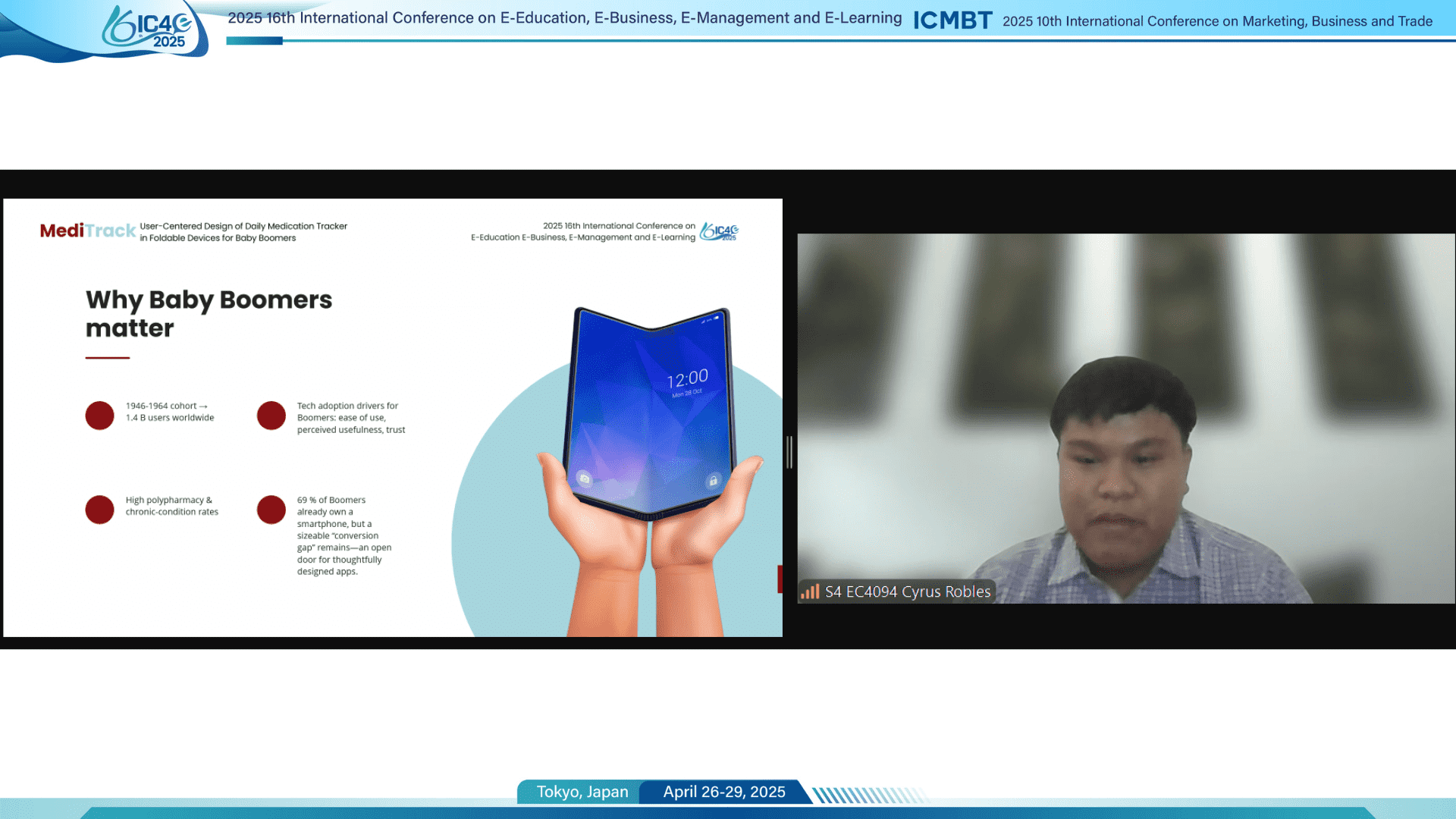 Best Presentation Award Winner - Online Session 3
